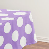 Lila Polka Dots, Polka Dot Pattern, Dots, Dotter Tischdecke (Beispiel)