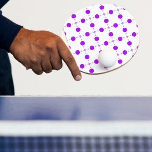Lila Polka Dots, Polka Dot Pattern, Dots, Dotter Tischtennis Schläger