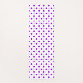 Lila Polka Dots, Polka Dot Pattern, Dots, Dotter Yogamatte (Vorderseite)