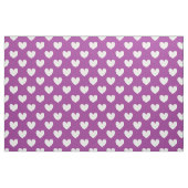 Lila Polka-Herzen Stoff (Fat Quarter (45,7 x 55,9 cm))