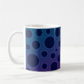 Lila Polka Kaffeetasse (Links)