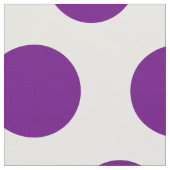 Lila Polka-Punkt Stoff (Nahaufnahme)