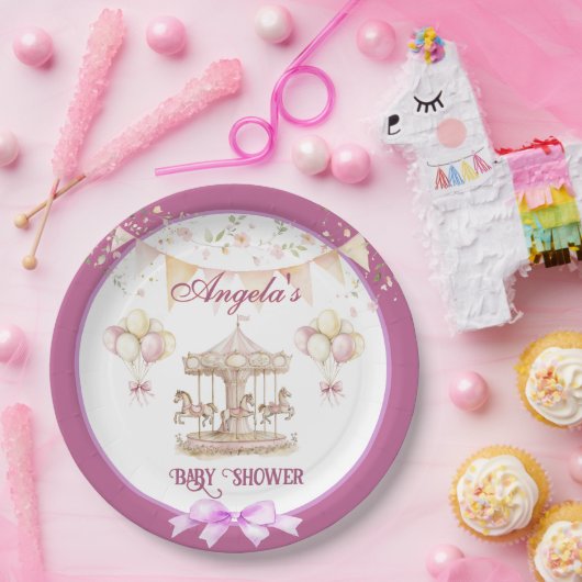 Lila Pony Dreams-Dark Lila Paper Teller (Party)