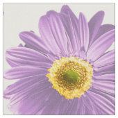 Lila Pop Daisy Pattern Stoff (Nahaufnahme)