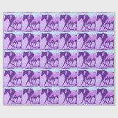 Lila Pop Geschenkpapier (Flach)