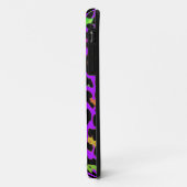 Lila Pop Leopard-Druck Case-Mate iPhone Hülle (Hinten/Links)