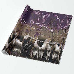 Lila Pop Royale Geschenkpapier