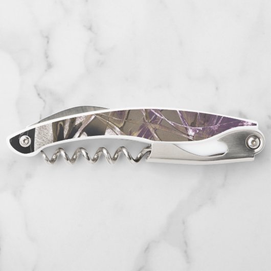 Lila Pop Royale Kellnermesser (Rückseite)