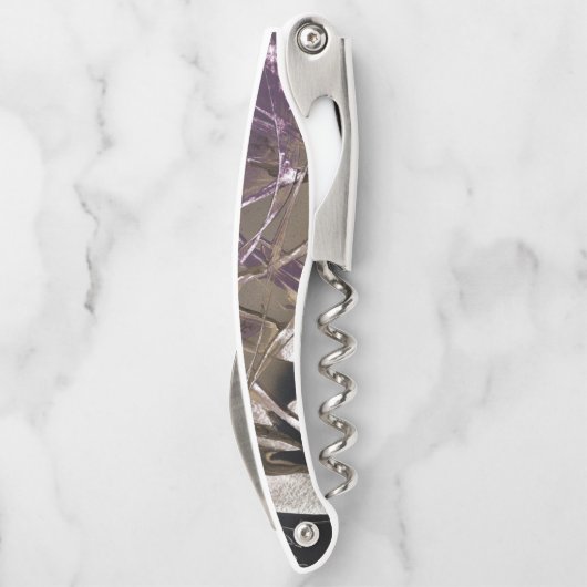 Lila Pop Royale Kellnermesser (Rückseite)