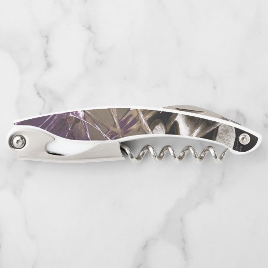 Lila Pop Royale Kellnermesser (Vorderseite)