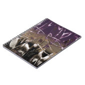 Lila Pop Royale Notizblock (Linke Seite)