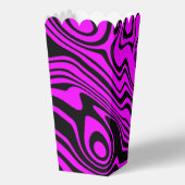 Lila Popcorn-Boxen Geschenkschachtel (Rückseite)