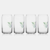 "Lila Poppy" Trinkgläser Dosenglas (Rechts)