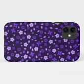 Lila Positionen Case-Mate iPhone Hülle (Rückseite (Horizontal))