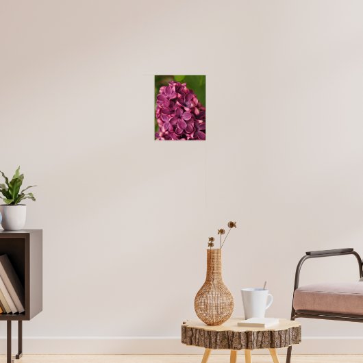 Lila Poster (Wohnzimmer 3)