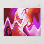 Lila Postkarte (Vorderseite)