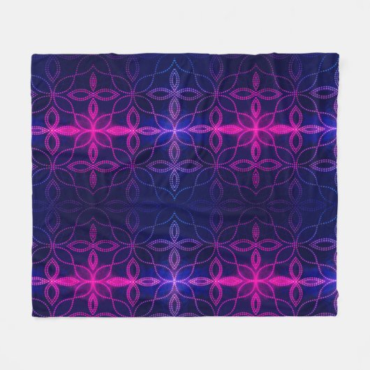Lila Power Fleece Blanket (Vorderseite (Horizontal))