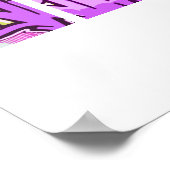 Lila Power Poster (Ecke)
