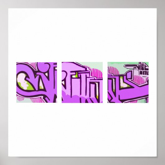 Lila Power Poster (Vorne)