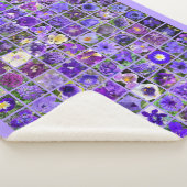 Lila Power Sherpadecke (3/4)