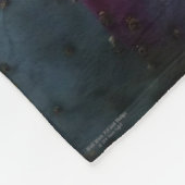 Lila Prickly Birne Opuntia Kaktus Gelbe Blüten Fleecedecke (Ecke)