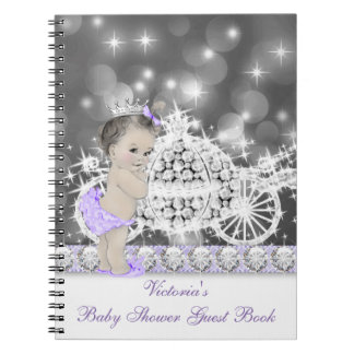 Lila Princess Baby Showbook Notizblock
