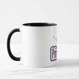 Lila Princess Crown Tasse