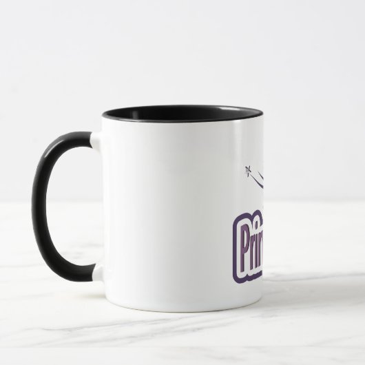 Lila Princess Crown Tasse (Links)