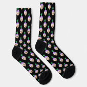 Lila Prinz Socken (Rechts)