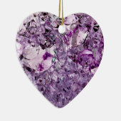 Lila prismatisches keramikornament (Rechts)