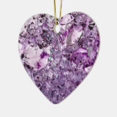 Lila prismatisches keramikornament (Links)