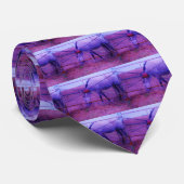 Lila Privateigentum - Pferd Krawatte (Gerollt)