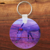 Lila Privateigentum - Pferd Schlüsselanhänger (Vorderseite)