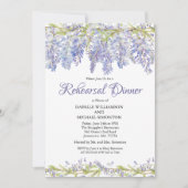 Lila Probe Einladung (Vorderseite)