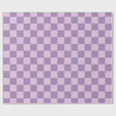 Lila Prüfmuster Geschenkpapier (Flach)