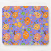Lila Pumpkin-Patch Mousepad (Vorne)