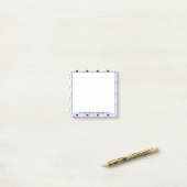 Lila Punkte-Lehrerdankeschön-Geschenk Post-it Klebezettel (Auf Schreibtisch)