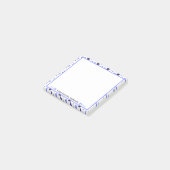 Lila Punkte-Lehrerdankeschön-Geschenk Post-it Klebezettel (angewinkelt)