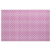 Lila Punkte und Fuchsienquadrate Stoff (Yard (91,4 cm))