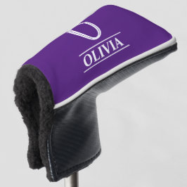 Lila Putter Kopfbedeckung Golf Headcover