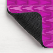 Lila Pyramiden Mousepad (Ecke)