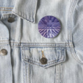 Lila Pyramiden Pinback Button (Beispiel)