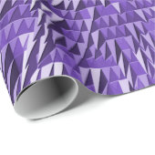 Lila Pyramidenstadt...... Geschenkpapier (Rolleneckpunkt)