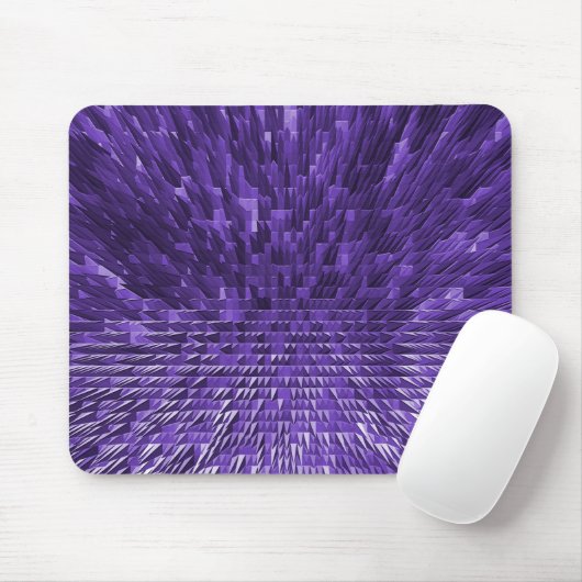 Lila Pyramidenstadt...... Mousepad (Mit Mouse)