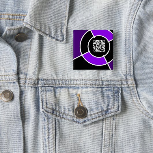 lila QR-Code Button (Beispiel)