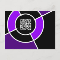 lila QR-Code
