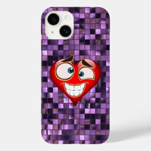 Lila Quadrat Case-Mate iPhone 14 Hülle