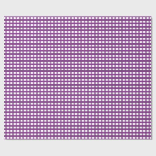 Lila Quadrate Geschenkpapier (Flach)