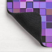 Lila Quadrate Mousepad (Ecke)