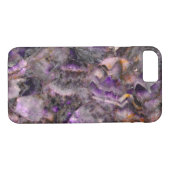 Lila Quarz Case-Mate iPhone Hülle (Rückseite (Horizontal))